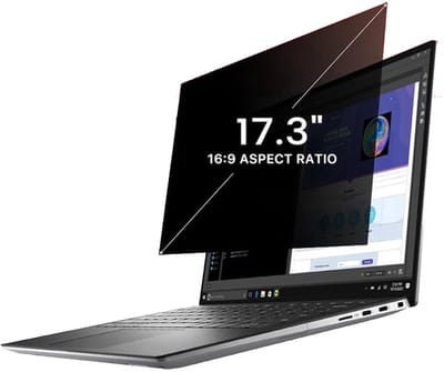 PolkaHome Privacyscherm laptop - 17.3 inch Privacy scherm laptop - Privacy screenprotector laptop - Screenfilter laptop