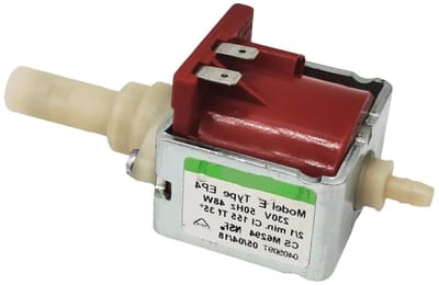 Waterpomp - Zuigerpomp - Koffiebereiding - Zelf-aanzuigend - 48W 230V - Zilverkleurig
