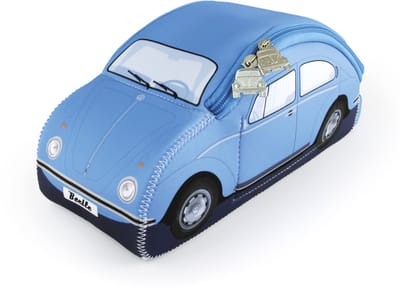 BRISA VW Collection - Volkswagen neopreen universele make-up-, cosmetica-, reisapotheek-tas in Kever-Beetle-design