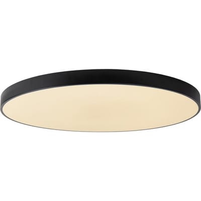 Lucide UNAR - Plafonnière (Plafondlamp) - Ø 80 cm - LED 3 StepDim - 1x80W 2700K - Zwart