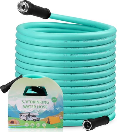 75ft Drinkwaterslang voor Caravan en Tuin - Knikvrije, Robuuste 5/8 Inch Waterslang