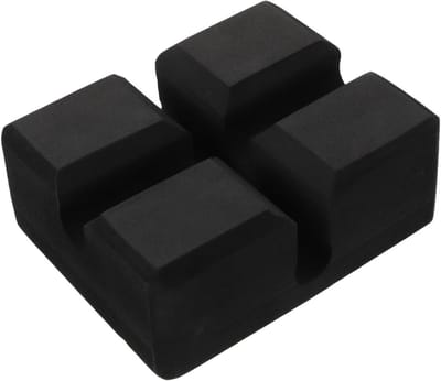 Fitness Hulpmiddel - Kracht Training - Buikspier Training - Verstelbare Hoogte - 18x18x7.5CM - Zwart