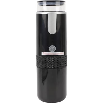 Draagbare Koffiemachine Oplaadbaar Draadloos Automatisch Elektrisch Kleine Capsule Koffiezetapparaat voor L black
