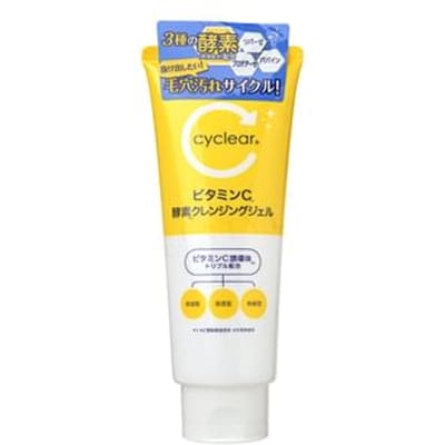 KUMANO COSME - Cyclear Vitamin C Enzyme Cleansing Gel 200g