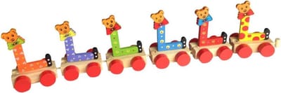 Lettertrein L | * totale trein pas vanaf 3, diverse, wagonnetjes bestellen aub