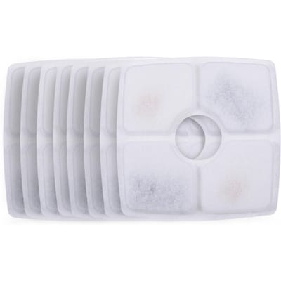 Cat Waterfonteinfilters Vervangingsfilters voor Cat Waterfontein 4 STUKS 8pcs