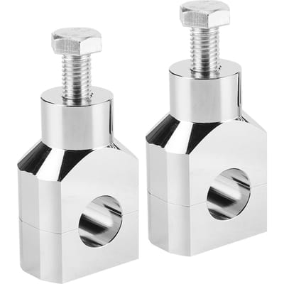2.5cm 1in Stuurverhogers Klem met Bout Universele Motoronderdelen Geschikt voor Yamaha V‑Star white