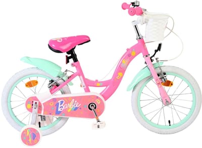 Barbie Kinderfiets - Meisjes - 16 inch - Roze - Twee handremmen