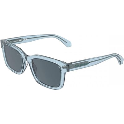 Lunettes de soleil homme Calvin Klein 401 Ckj26300s Transparent Sky Blue/49-16-130