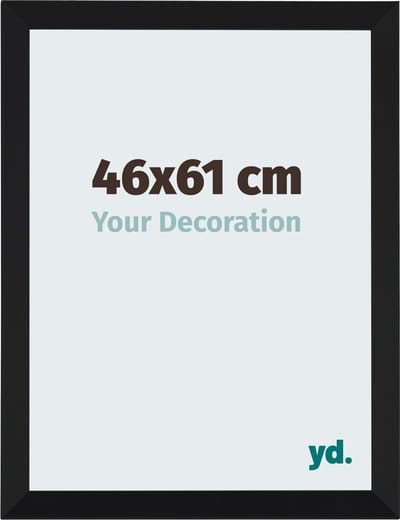 Your Decoration - Fotolijst 46x61 cm - MDF - Zwart Mat - Catania