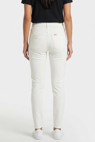 Lois Celia White Denim White Dye Size: W26L32 | Skinny Outlet | Dames | Wit