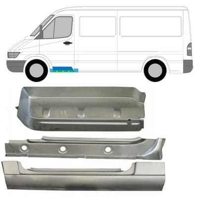 Reparatiepaneel set voor Mercedes Sprinter 1995-2006 / Links / Set
