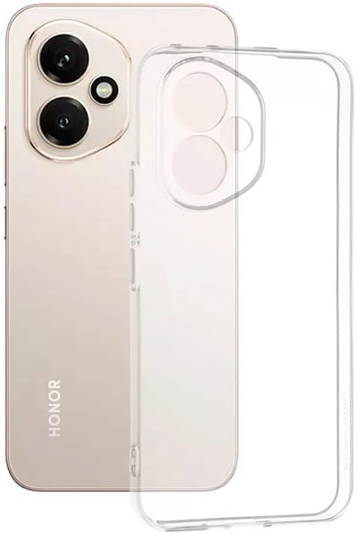 Hoesje geschikt voor HONOR 400 - Techsuit Clear Silicone Back Cover - Transparant