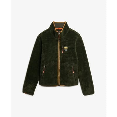 Superdry - Outdoor fleecetrui met volledige rits - Heren - Truien