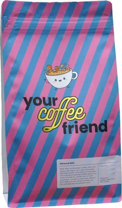Your Coffee Friend - Allround Allie - specialty coffee - koffiebonen - Brazilië - 500 gram