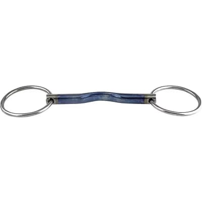 Dubbel bit voor paarden Trust Sweet Iron Loose ring low port