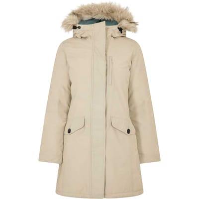 Timberland Dames Waterdichte Parka (Wit)