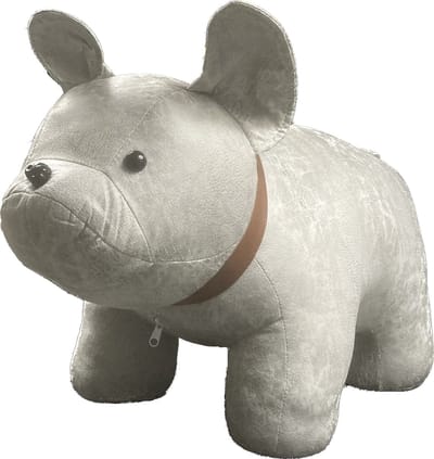 HOME SPIRIT Kruk Hond 55 x 27 x 30 cm van krukje stof