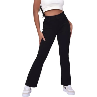 Paper bag stijl flare jeans voor vrouwen Project X Paris