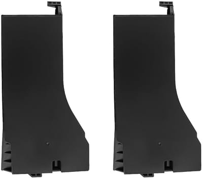 Dailygoods- Stofzuigertankfilter 2-Pack - Reinigingstankfilteraccessoires - Zwart - 16,5 x 8 cm - Nieuw plastic - Onderhoudsvriendelijk - Filter