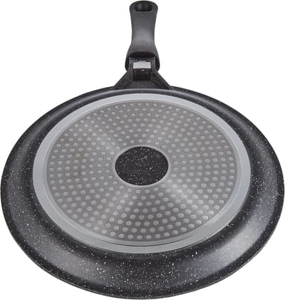 Pannenkoekenpan 32 cm Gegoten Aluminium met Antiaanbaklaag en Afneembare Greep