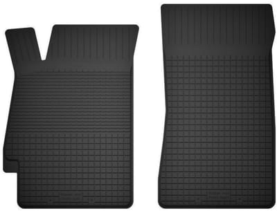 Wielganizator BasicProtect Serie - Rubberen Automatten - Voor Peugeot 406 - 1995-2004 - 2 stuks