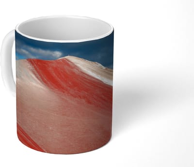 Mok - Koffiemok - Landschap - Natuur - Berg - Wolken - Mokken - 350 ML - Beker - Koffiemokken - Theemok