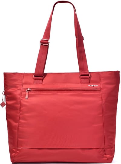 Hedgren Shopper Schoudertas met laptopvak Inner City Elvira Large 15" Two-Compartment Tote RFID Sun Dried Tomato Rood