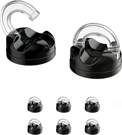 6 Stuks Magnetische Kabelorganizer, 360 Graden Verstelbare Kabelclips voor Bureau, Kabelbeheer en Bureauaccessoires