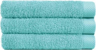 Douchelaken 70x140 cm Uni Pure Royal Aguaverde 4387 - 3 stuks