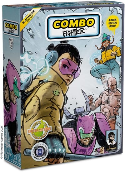 Combo Fighter Plotmaker Edition Pack 3 - Arcade Actie Kaartspel - Uitbreiding Compatibel Met Combo Fighter - Snel Spel - Vechters & Strategie - Engels