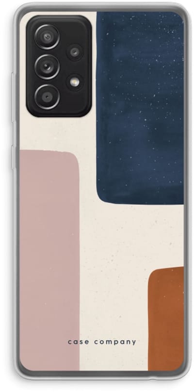 Hoesje geschikt voor Samsung Galaxy A52s 5G hoesje - Geo #5 - Soft Cover Telefoonhoesje - Bescherming aan alle Kanten en Schermrand