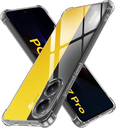 Transparant Hoesje Geschikt voor Xiaomi Poco X7 Pro | Schokbestendig TPU | Back Cover | Dun | Flexibel | Shockproof | Doorzichtig