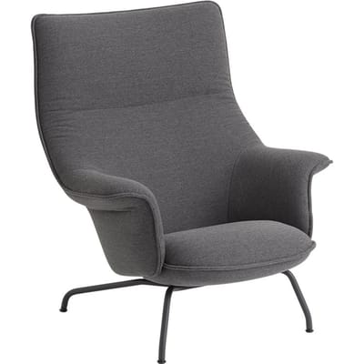 Muuto Doze Lounge Chair - grijs - Ocean 80