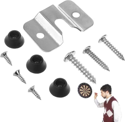Dartbord Ophangsysteem - Bevestigingskit Muur - Stabiel Dartspel - Duurzame U-beugel - 27 Gram - Meerkleurig