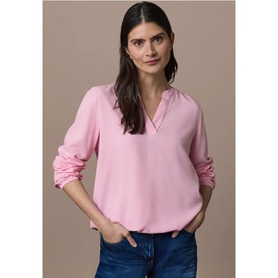 Blouse in effen kleur