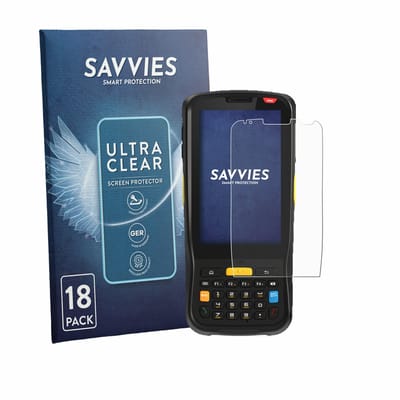 Savvies - Screenprotector voor Newland MT65 Beluga V - Folie Beschermfolie transparant 18 Stuks