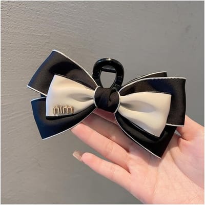 Grote Haarspelden met Tulle Strik voor Vrouwen en Meisjes - Haaraccessoires voor Dikker, Dunner en Lang Haar