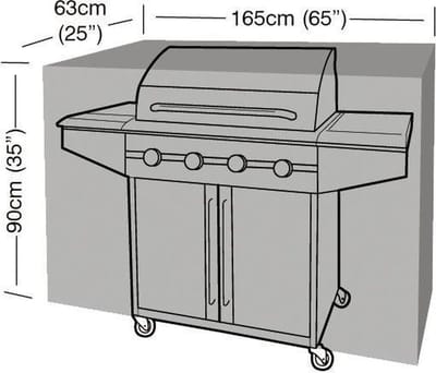 Garland Barbecuehoes (165x63x90cm) groen - Polyetheen - - groen