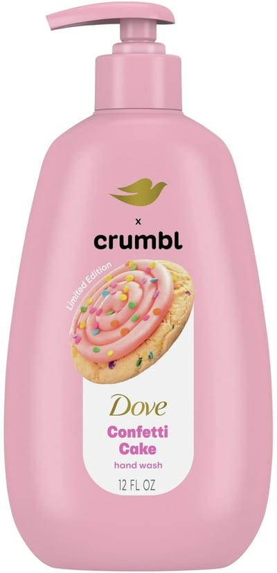 Dove Crumbl Moisturizing Liquid Hand Soap Confetti Cake