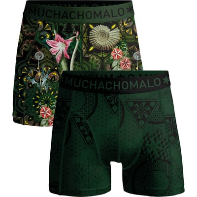 Muchachomalo Jongens Boxershorts – 2 Pack – 95% Katoen – Kinderkleding - Stevig Ondergoed – Jongens Onderbroeken