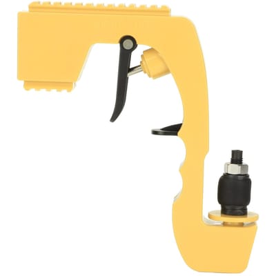 Pistolet à Champagne en Plastique Pulvérisateur de Vin Mousseux Pistolet à Vin Mousseux pour Fêtes de Bière jaune