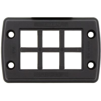 CONTA-CLIP KDS-Set 6/10 BK Kabeldoorvoering Polyamide 6.6 Zwart 1 stuk(s)