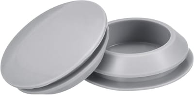 Siliconen Stopjes - Ronde Doppen - Gaten Afdichten - Hoge Temperatuur Bestendig - 30-33 mm - Grijs