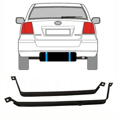 Brandstoftank klemmen voor Toyota Avensis T25 2003-2008