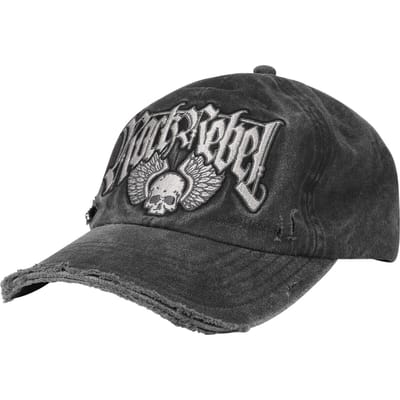 Rock Rebel by EMP Grijze honkbalpet met gebruikte look - Unisex - Standard