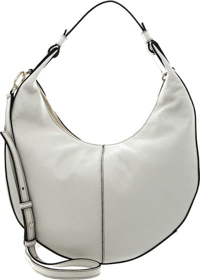 FURLA Leren Schoudertas Miastella Hobo Marshmallow Crème