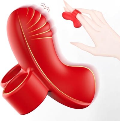 Oneay Mini-vingervibrator, seksspeeltje voor volwassenen, 10 vibratiestanden, vibrator voor vrouwen en stellen, kogelvibrator, clitorisstimulator, tepelvibrator, seksspeeltjes en -spelletjes voor volwassenen, plezier voor vrouwen