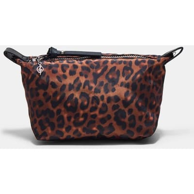 Stradivarius Toilettas met luipaardprint  Bruin OS