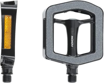 Trekking Pedalen - Fiets Pedalen - Veilige Grip - Schuurpapier Coating - 400 Gram - Zwart